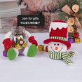 thumbnail image 4 of Decoración Navideña Botella De Caramelo Santa Muñeco De Nieve Forma Tarro Regalo Caja De Almacenamiento, 4 of 4