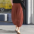 thumbnail image 3 of Dream Lifestyle Baggy Woman Pants Breathable Streetwear Cropped Length Bloomers for Daily Wear, 3 of 8