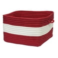 thumbnail image 1 of Rope Walk- Red 14''x10'' Utility Basket, 1 of 2