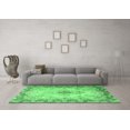 thumbnail image 3 of Ahgly Company Indoor Square Persian Emerald Green Traditional Area Rugs, 3' Square, 3 of 4