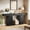 Black, variant on Tribesigns Farmhouse Wood Console Table, 70.9-Inch Entryway Accent Table with U-Shaped Base