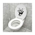 thumbnail image 1 of Adhesivo Smiley, Divertido Adhesivo de Pared para WC, Baño, Cocina, PVC, 1 Color, Talla Única, 1 of 4