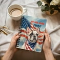 thumbnail image 3 of Patriot French Bulldog We Will Never Forget Patriotic Remembrance Day Spiral Bound Journal Dog Lover Gifts 5x7in Spiral Notebook - 12014, 3 of 5