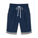 thumbnail image 1 of Pantalones Sueltos de Pierna Ancha para Mujeres Pantalones Cortos Sueltos Elásticos Casuales Pantalones de Pierna Ancha Recta con Bolsillo, 1 of 7