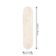 thumbnail image 5 of Tabla de skate en blanco, patineta sin terminar, patineta de graffiti en blanco para bricolaje, 5 of 5