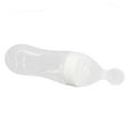 thumbnail image 4 of Baby Food Spoon, Durable Wearable  Spoon Compact Portable Light Weight Convenient Practical Safe Reliable  For Home For Kitchen For Outdoor White,Blue,Green,Pink, 4 of 8