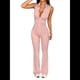 thumbnail image 1 of Conjunto de Chándal de 2 Piezas para Mujer, con Cremallera Frontal, Pantalones de Yoga de Pierna , Top Corto, Conjuntos Casuales Y2K, A Juego. Rosa XL, 1 of 9