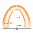 thumbnail image 2 of XIRQI Mouth Guard for Grinding Teeth at Night,Food Grade EVA Night Guards for Teeth Grinding,Low Hardness Design Night Guard,Orange, 2 of 6