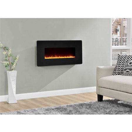 Ameriwood Home Kenna 35" Wall Mounted Electric Fireplace, Multiple
