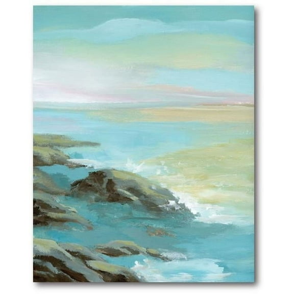 Courtside Market WEB-BN262-30x40 30 x 40 in. Rocky Shore Gallery-Wrapped Canvas Wall Art
