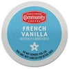 Community Coffee French Vanilla Flavored Single Serve Pods, Compatible With Keurig 2.0 K Cup Brewers, 18 Count (Pack Of 4)