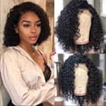 thumbnail image 3 of Pelucas de Pelo Corto Ondulado Para Mujer Fibra Mate Coreana Ondas Profundas Fibra Sintética 14 Pulgadas Negro Resistente Al Calor Tamustable Versátil Diy, 3 of 6