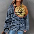 thumbnail image 2 of Waffle Hoodie Women Thanksgiving,Halloween Hoodies for Women Sweatshirts Workout Hooded Pullover Tops Sweaters Casual Comfy Fall Fashion Outfits, 2 of 6