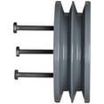 thumbnail image 2 of 1/2 in to 1-1/4 in Quick Detachable Bushed Bore 2 Groove V-Belt Pulley 3 in OD, 2 of 4