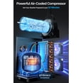 thumbnail image 5 of Leacco Commercial Slush Machine, 15L Frozen Drink Margarita Machine Smoothie Slushie Maker Stainless Steel 110V, 500W, 4 Gallon, 5 of 7