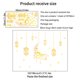 thumbnail image 5 of Un conjunto de pegatinas de pared con lámparas de estrella, pegatinas de pared para sala de estar, 5 of 5