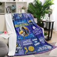 thumbnail image 2 of Blanket For Teen Girls Volleyball Blankets And Throws For Kids Soft Flannel, 2 of 8