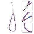 thumbnail image 1 of unbranded Para Teléfono Con Cadena De Amatista Violeta Ideal Para Colgar En El Hogar, 1 of 8