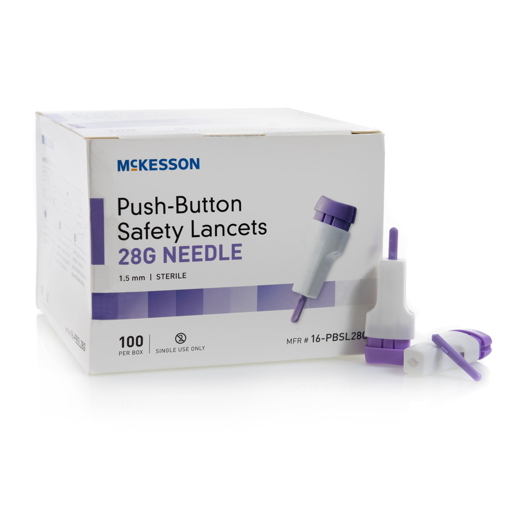 McKesson Fixed Depth Lancet Lancet Needle (s), /