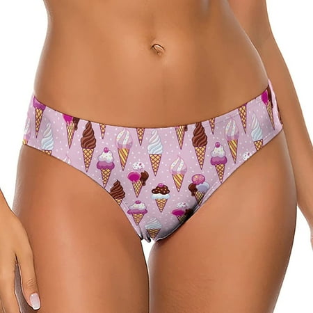 

Sweet Food and Doodle Women s Thongs Sexy T Back G-Strings Panties Underwear Panty