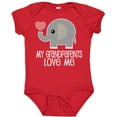 thumbnail image 3 of Inktastic My Grandparents Love Me Baby Clothes Boys or Girls Baby Bodysuit, 3 of 5