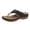 Black, variant on Wedge Sandals for Women Summer Floral Dressy Flip Flops Comfortable Orthopedic Platform Footwear Casual Walking Thong Sandals Blue Size 8