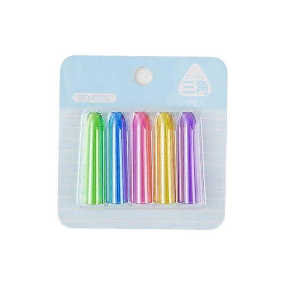 Clearance 12 Pcs Pencil Caps Plastic Pencil Tip Protector Cover Pencil Toppers Colorful Pencil Extender Holders For Stationery Supplies 6 Colors