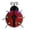 A, variant on Metal Ladybugs Garden Wall Art Decor Cute Ladybugs Wall Sculptures & Statues Outdoor Decoration Yard Lawn Porch Fence Ornaments