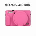 thumbnail image 3 of Soft Silicone Rubber Camera Body Case for Canon G7X Mark II III G7XII G7X2 G7XIII G7X3 Shockproof Cover Lens Cap Protective, 3 of 10