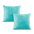 thumbnail image 5 of Home Soft Things Textured Velvet Pillow Covers (Set of 2), - North Sea - 26" x 26", 5 of 6