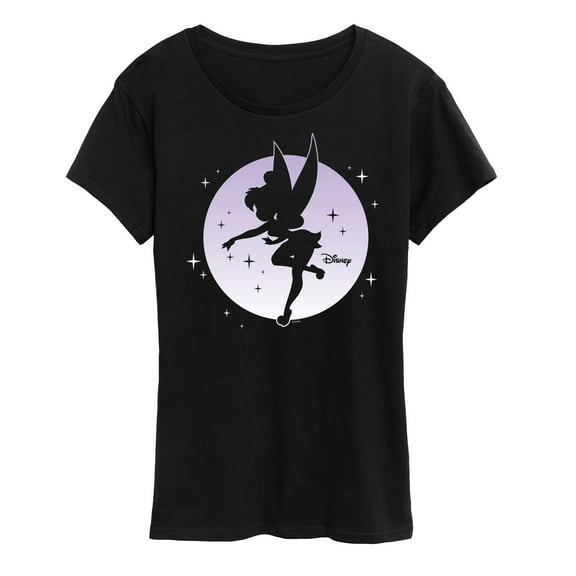 Tinker Bell - Tink Moon Silhouette - Ladies Short Sleeve Classic Fit Tee