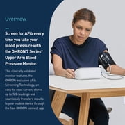 Omron 7 Series Upper Arm Blood Pressure Monitor and AC Adapter Kit