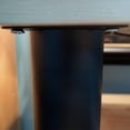 thumbnail image 3 of 2 patas ajustables para muebles, patas de apoyo de 4,7 a 7,1 pulgadas, patas ajustables para muebles, patas de repuesto para sofá, silla, escritorio, mesa, armario, color negro, 3 of 5