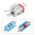 thumbnail image 2 of Kit de Mini Motor DC 3V 130 30000RPM, Juego de Sujetadores Fijos de Motor de Plástico, 2 of 4