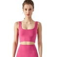 thumbnail image 4 of Sujetador deportivo para mujer, cuello sexy, espalda hermosa, ligero, alta elasticidad, traje de yoga agradable para la piel, chaleco para mujer, 4 of 5