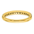 thumbnail image 5 of 14K Yellow Gold Ring Band Wedding Diamond, Lab Grown Round White, Size 5, 5 of 6