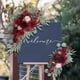 thumbnail image 1 of 2x arco de boda flores artificiales florales Swag hojas guirnalda de flores hecha a mano guirnaldas de flores de boda para pared de fiesta, 1 of 8