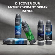 Dove Men+Care Antiperspirant Deodorant Dry Spray For Men Anti-White Marks & Yellow Stains, 72-hour Sweat and Odor Protection Stain Defense Clean with Triple Defense Technology™, 3.8 oz