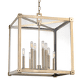 thumbnail image 2 of Hudson Valley Lighting 8620 Forsyth 8 Light 20" Wide Taper Candle Chandelier - Brass, 2 of 2