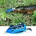 thumbnail image 3 of NIBOLOG 3.5cm/6g Fish Lure Bait Strong Penetration Fishing Tackle Sharp Mini Thunder Frog Double Hook Soft Fish Artificial Bait for Fishing Lovers, 3 of 8