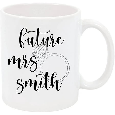 

Future Mrs Coffee Mug Bride to Be Mug Egement Mug Newly Eged Cup Proposal Mug