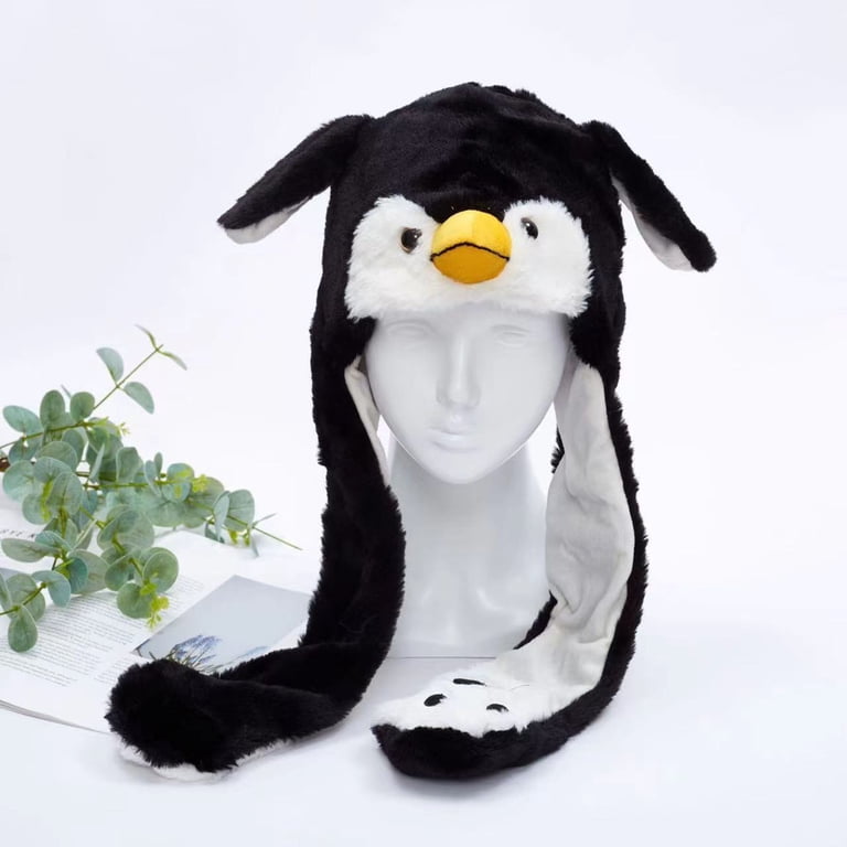 Toimothcn Toddler Baby Kids Cute Plush Animal Hat Moving  display picture 1