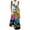 Multicolor, variant on Fesfesfes Womens Dress Floral Print V Neck Spring Long Dress Loose Casual Sleeveless Beach Dress with Pocket