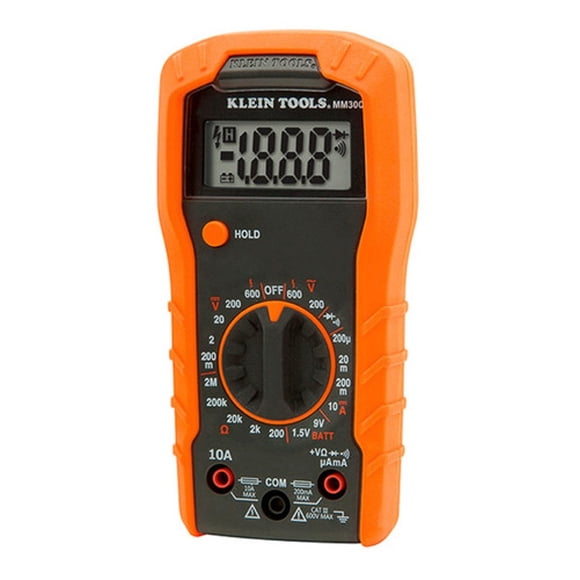 Multímetro Digital Klein Tools MM400 Voltaje 600V CA y CD