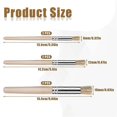 thumbnail image 2 of 6Pcs Wooden Stencil Brushes for Painting on Wood, Natural Bristle Stencil Brush Art Brushes for Acry, 2 of 5