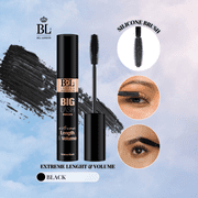 BEL London Big Lash Mascara Extreme Length and Volume Intense Black, 0.46 fl oz / 13.5 ml