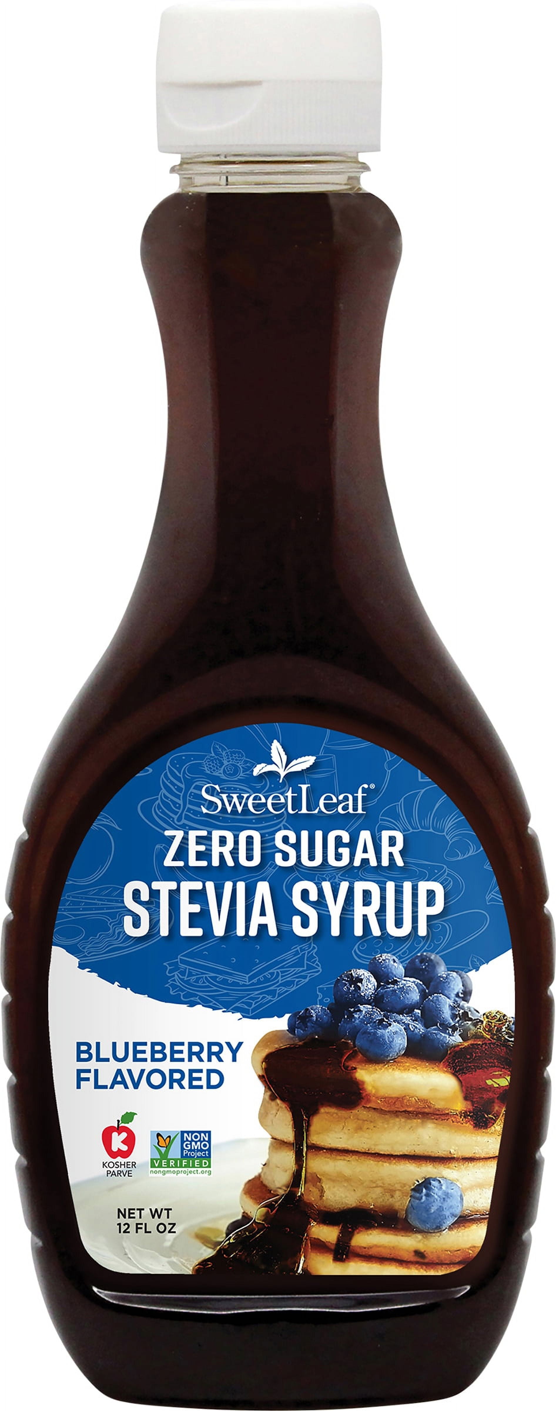 SweetLeaf - Stevia Syrup Blueberry - Case Of 6 - 12 Fz