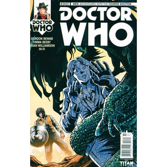 Doctor Who: The Fourth Doctor #3A VF ; Titan Comic Book