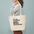 thumbnail image 3 of CafePress - Old, OK To Stare, Funny Tote Bag - Unisex Canvas Tote Bag, Beige, 1-Piece, 3 of 7