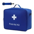 thumbnail image 2 of MERIGLARE First Aid Bag Lightweight Multiple Compartments for Travel Workplace Cycling Blue, 2 of 9